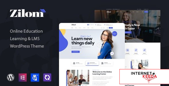 Zilom v1.2.2 - Online Education Learning WordPress Theme 62440