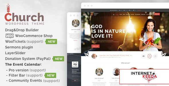 Church v35 - WordPress Theme 53420