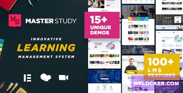 Masterstudy v4.6.4 - Education WordPress Theme 58929