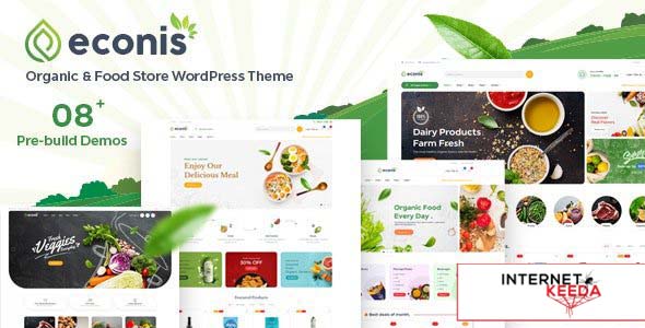 Econis v1.0.3 – Organic & Food Store WordPress Theme 53481