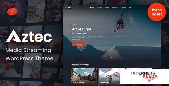 Aztec v1.1 - Video Streaming & Membership Theme 53510