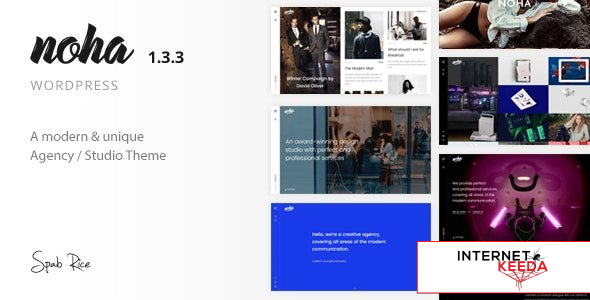 Noha v1.3.3 - A modern Agency WordPress Theme for Creatives 53620