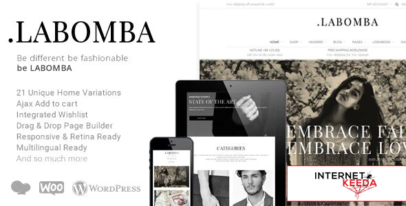 Labomba v3.5 - Responsive Multipurpose WordPress Theme 57678