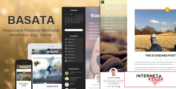 Basata v1.3.3 - Retina Responsive WordPress Blog Theme 53733