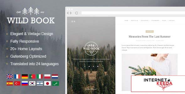 Wild Book v1.9.5 - Vintage, Elegant & Summer 54568