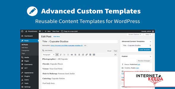 Advanced Content Templates for Wordpress v2.2.2 54078