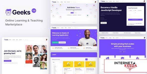 Geeks v1.0.12 - Online Learning Marketplace WordPress Theme 55560