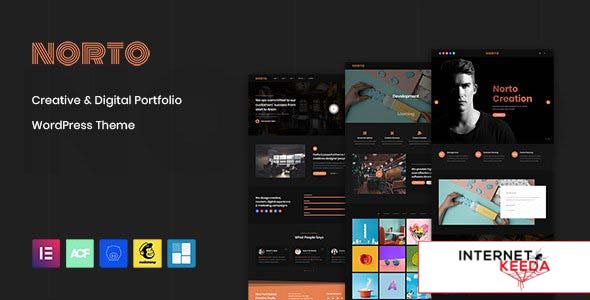 Norto v1.4 - Creative Portfolio WordPress Theme 54186