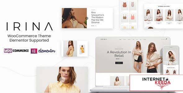 IRINA v1.0.3 - Elementor WooCommerce Theme 55656