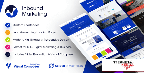 Inbound Marketing v1.1.6 - Inbound, Landing Page WordPress Theme 54337