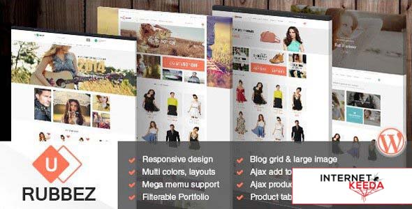 Rubbez v1.8.5 - WooCommerce & Corporate WordPress Theme 54435