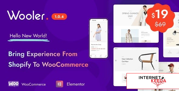 Wooler v1.0.5 - Conversion Optimized WooCommerce Theme 54650