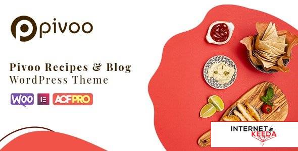 Pivoo v1.2 - Food & Recipe Blog WordPress Theme 61863