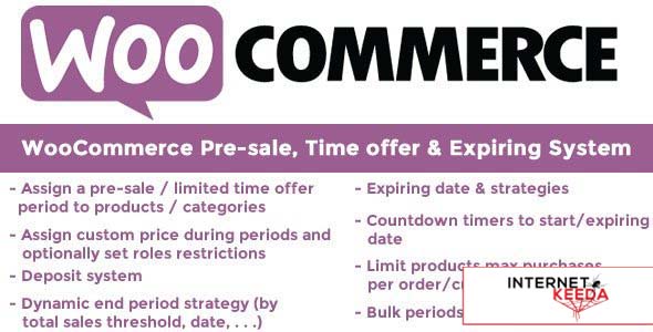 WooCommerce Pre-sale, Time offer & Expiring System v1.0.8 54726