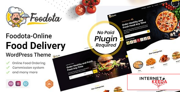 Foodota v1.0.3 - Online Food Delivery WordPress Theme 54760