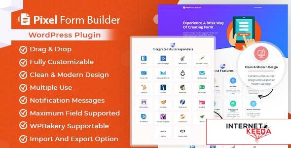 Pixel v1.0.1 - WordPress Form Builder Plugin & Autoresponder 54791