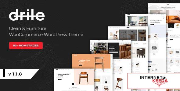 Drile v1.1.8 - Furniture WooCommerce WordPress Theme 54818