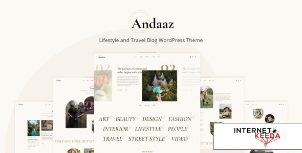 Andaaz v1.0.1 - Lifestyle and Travel Blog WordPress Theme 54888