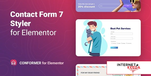 ConFormer v1.0.0 - Contact Form 7 styler for Elementor 54923