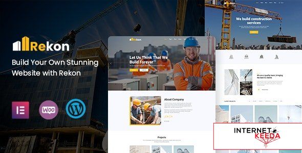 Rekon v1.0.8 - Construction WordPress Theme 55113