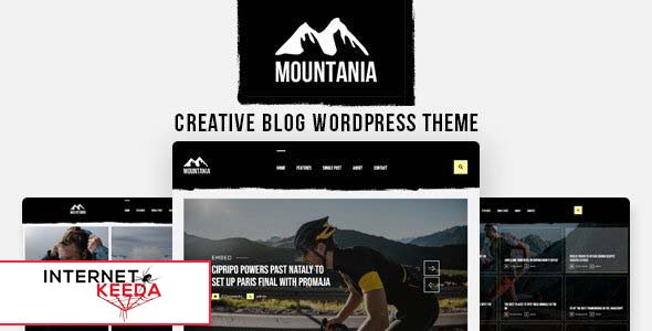 Mountania v1.0 - Creative Blog WordPress Theme 55217