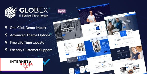 Globex v1.7 - IT Solutions & Services WordPress Theme 55230