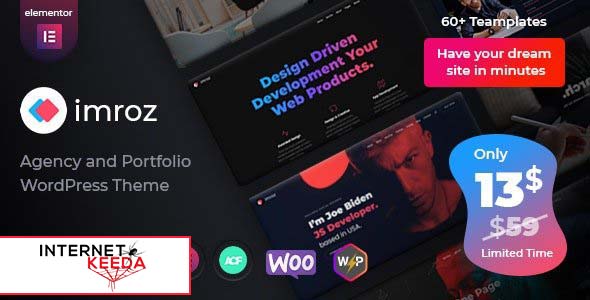 Imroz v1.6.0 - Agency & Portfolio Theme 64607