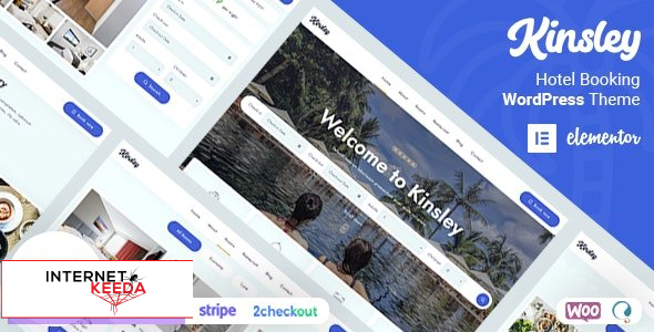 Kinsley v1.0.3 - Hotel WordPress Theme 55310