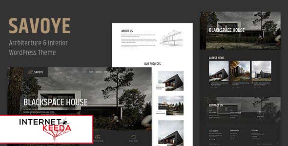 Savoye v1.0 - Architecture & Interior WordPress Theme 55425