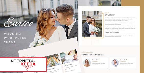 Enrico v1.0 - Wedding WordPress Theme 55433