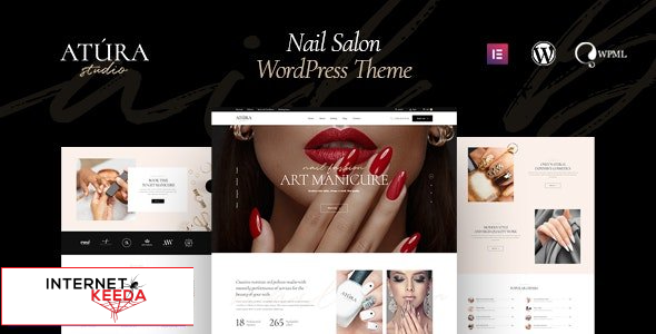 Atura v1.2.0 - Nail & Beauty Salon WordPress Theme 55595