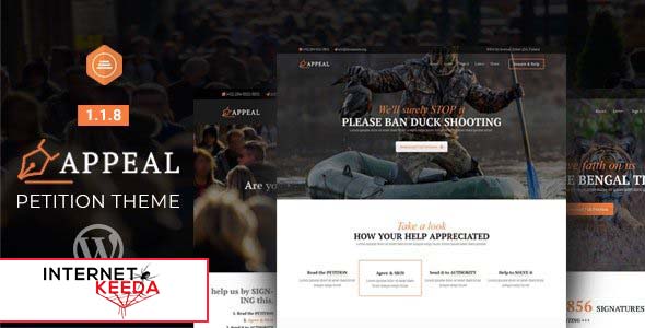 Appeal v1.1.8 – Fully Functional Petition Theme 55596