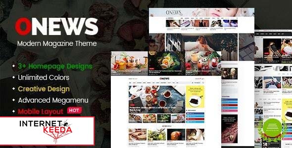 ONews v1.1.2 - Modern Newspaper & Magazine Theme WordPress (Mobile Layout Ready) 55732