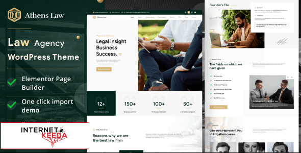 Athens v1.0.2 - Law Agency WordPress Theme 55810