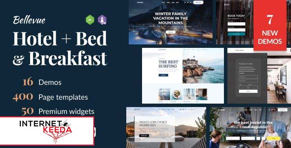 Bellevue v3.5.10 - Hotel + Bed and Breakfast Booking Calendar Theme 57385