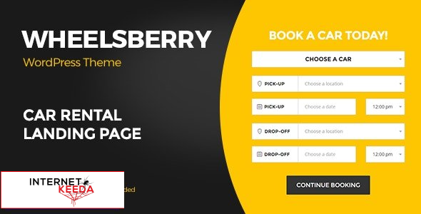 Wheelsberry v1.2.8 – Car Rental WordPress Theme / Landing Page 55935