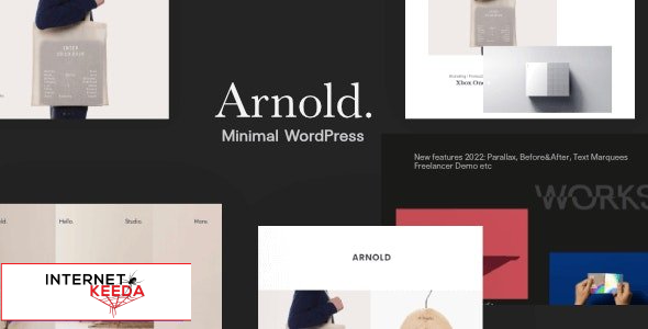 Arnold v2.5.0 - Minimal Portfolio WordPress Theme 56022