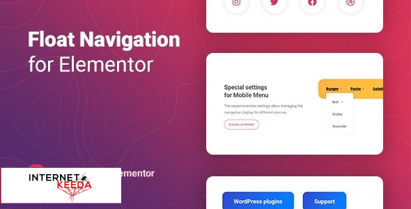 Floater v1.0.5 - Sticky Navigation Menu for Elementor 60168