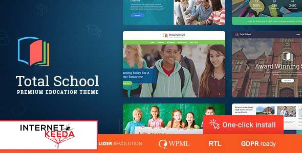 Total School v1.1.3 - LMS and Education WordPress Theme 56183