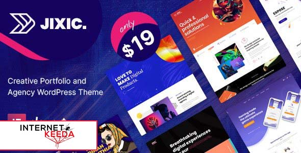 Jixic v1.5 - Creative Portfolio & Agency WordPress Theme 59957