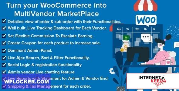 Mercado Pro v1.5.1 - Turn your WooCommerce into Multi Vendor Marketplace 59158