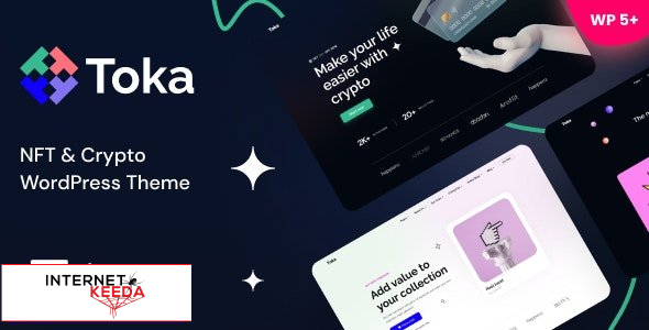 Toka v1.24- NFT & Crypto WordPress Theme 56366