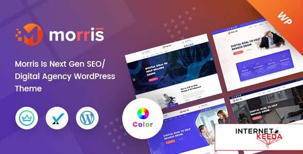 Morris v1.0.3 - WordPress Theme for Digital Agency 56687