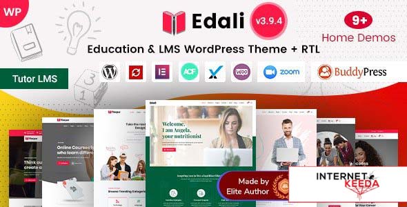 Edali v4.3 - Education LMS & Online Courses WordPress Theme 58421