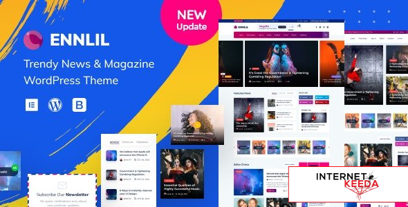 Ennlil v1.0.1 - Modern Magazine WordPress Theme 56548