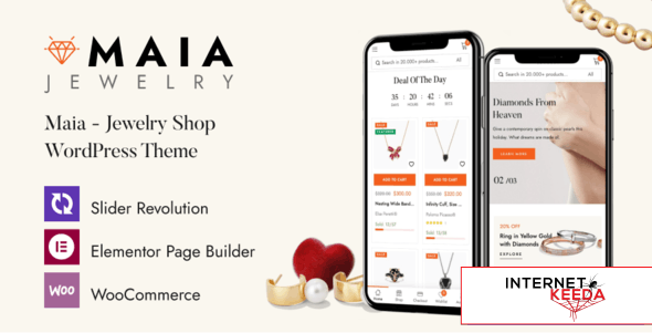 Maia v1.0.7 - Jewelry Shop WordPress Theme 58957