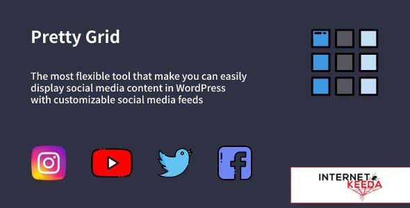 Pretty Grid v1.0.2 - WordPress Social Feed Gallery Plugin 56655