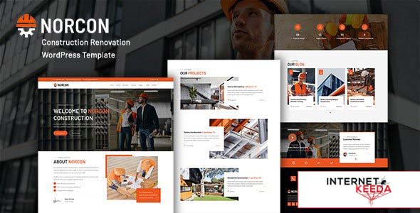 Norcon v1.0 - Construction Renovation WordPress Theme 56891