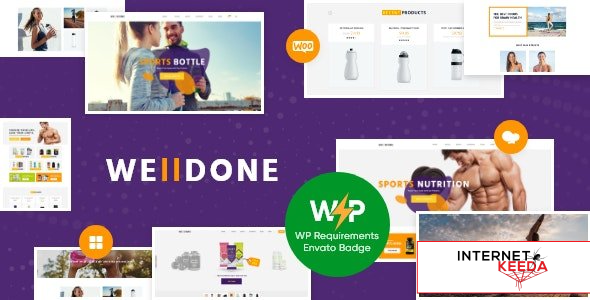 Welldone v1.9.12 - Sports & Fitness Nutrition and Supplements Store WordPress Theme 56900