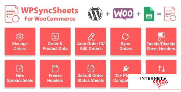 WPSyncSheets v7.4 - WooCommerce Google Spreadsheet Addon 58225